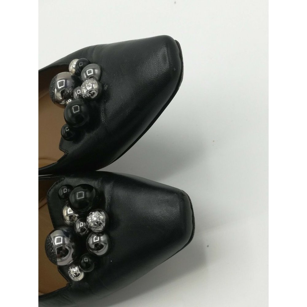 Aquatalia Black Ballet Flats With Jewels - Picture 8 of 12